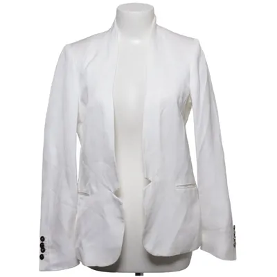 Kavaj (Vit) från Zara Basic Acetat, Viskos