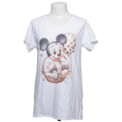 T-shirt (Vit, Flerfärgad) från Made in italy Bomull