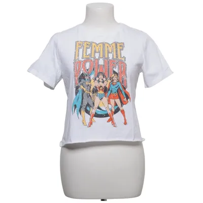 T-shirt (Vit, Flerfärgad) från Stradivarius