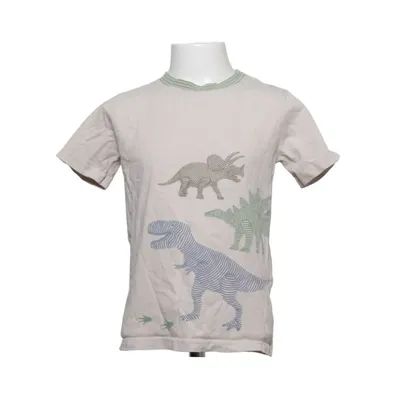 T-shirt (Beige, Flerfarvet) fra Lana Bomuld