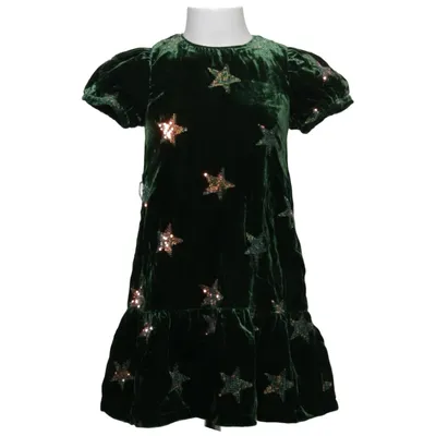 Kjole (Grøn) fra Hatley Polyamid, Polyester, Viscose