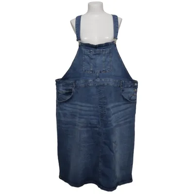 Dungaree dress (Blue) from Cellbes Cotton, Elastane