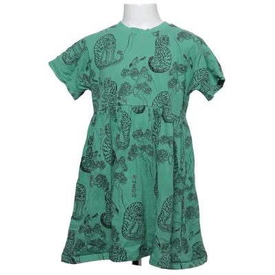 Klänning (Grön, Svart) från Mini Rodini Bomull