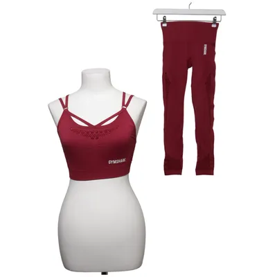 Träningsset (Röd) från Gymshark Elastan, Polyamid