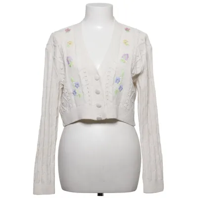 Cardigan (Blanc, Multicolore) de Zara Coton, Polyester