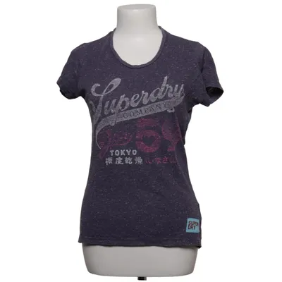 T-shirt (Purple) from Superdry Cotton, Polyester
