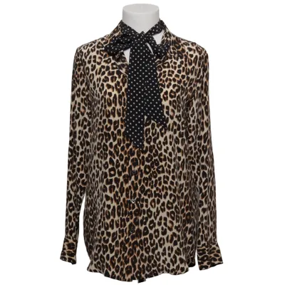 Chemise (Marron, Noir) de Equipment Soie