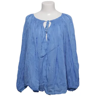 Blouse (Blauw) van Forte Forte Katoen, Zijde