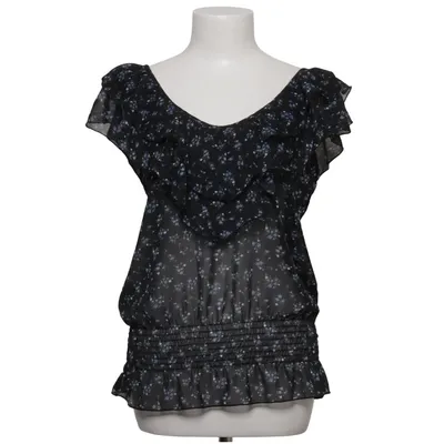 Bluse (Schwarz, Blau, Weiß) von Max Azria Polyester