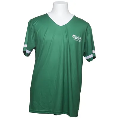 Fotbollströja (Grön, Vit) från Carlsberg Polyester