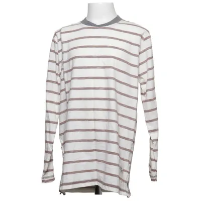 Långärmad t-shirt (Vit, Brun) från Hust and Claire Bomull