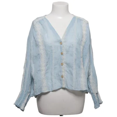 Blouse (Bleu, Blanc) de Zara