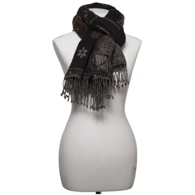 Écharpe (Marron, Gris, Multicolore) de Kashmir House Laine