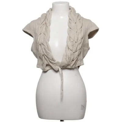 Vest (Beige) from Sandwich Acrylic, Wool