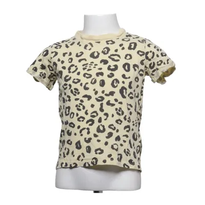 T-shirt (Beige, Svart) från Mini Gina Tricot Bomull