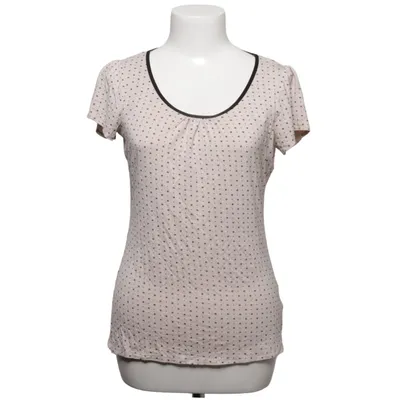 Haut (Beige, Noir) de H&M Élasthane, Viscose