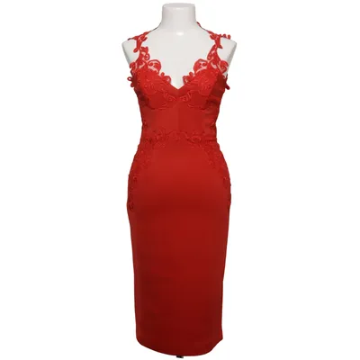 Robe de cocktail (Rouge) de ASOS Élasthane, Polyester