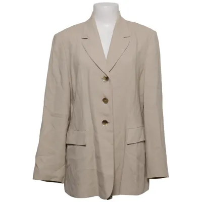 Blazer (Beige) van Avenue Acetaat, Polyamide, Viscose, Wol