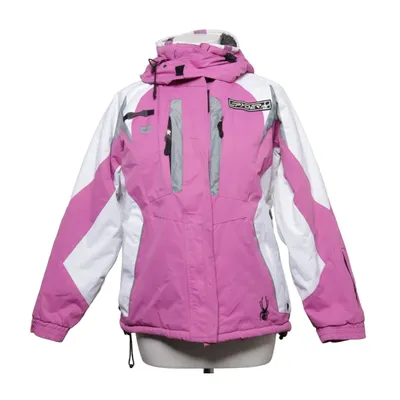 Ski-jas (Roze, Wit, Grijs) van Spyder Elastaan, Nylon, Polyester