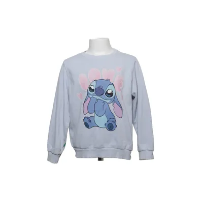 Sweatshirt (Blå) fra H&M Bomuld, Polyester