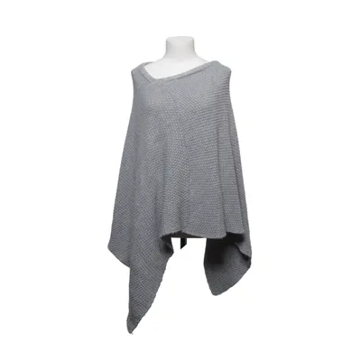 Poncho (Grå) från Cocogio Akryl, Viskos, Ull