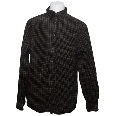 Flannel shirt (Black, Multicolored) from Camargue Cotton