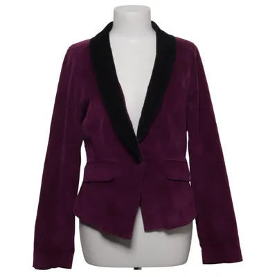 Blazer (Purple, Black) from Arizona Jean Co Cotton, Elastane, Polyester