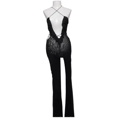 Jumpsuit (Black) from Fashion Nova Elastane, Polyester