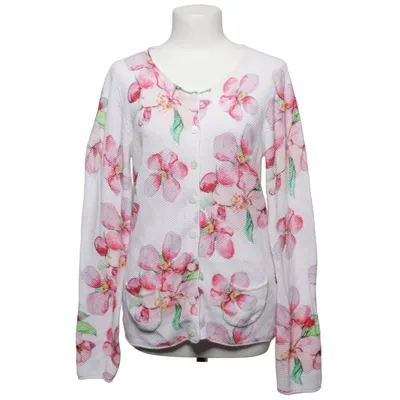 Cardigan (White, Multicolored) from Cassis Cotton