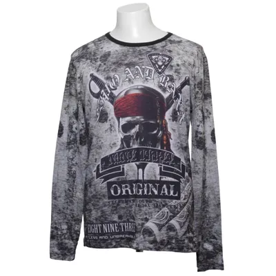 Long sleeve T-shirt (Gray, Black, Multicolored) from Cipo & Baxx