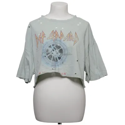 Crop top (Grøn) fra Def Leppard