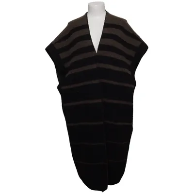 Cardigan (Black, Brown) from Yaya Women Elastane, Recycled polyester, Wool