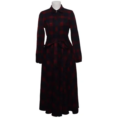 Blousejurk (Blauw, Rood) van Hearts & Roses Elastaan, Polyester, Viscose