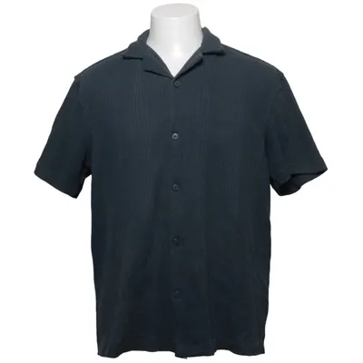 Chemise à manches courtes (Gris) de Zara Coton, Polyester