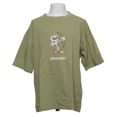 T-shirt (Green) from Zara Cotton