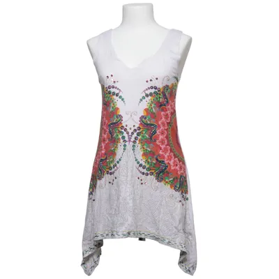 Kjole (Hvid, Flerfarvet) fra Desigual Bomuld, Viscose