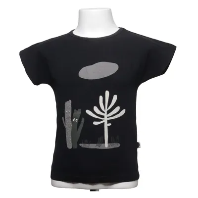 T-shirt (Black, Gray) from Papu Elastane, Organic cotton