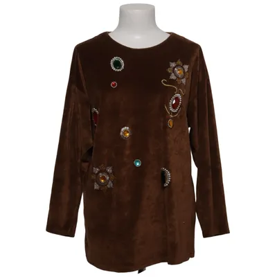 Sweater (Brown) from Marco Cotton, Polyester
