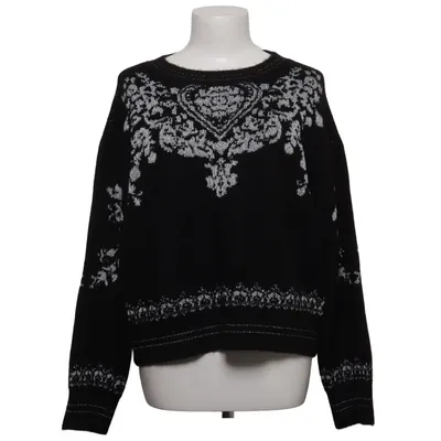 Pull-over (Noir, Argent) de Manguun Acrylique, Élasthane, Fibre métallique, Polyester