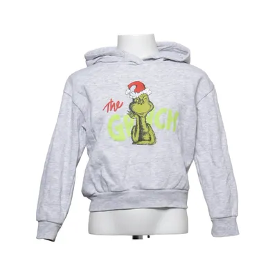 Huvtröja (Grå, Flerfärgad) från The Grinch Bomull, Återvunnen polyester, Viskos