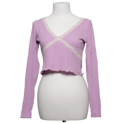 Top (Purple) from Pacific Republic Pull & Bear Cotton, Elastane
