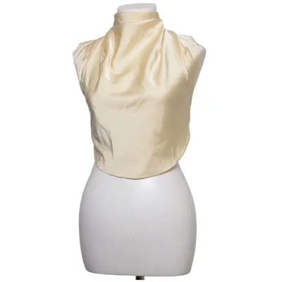 Halter neck top (Beige) from PrettyLittleThing Polyester
