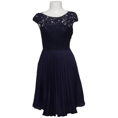 Cocktailkleid (Blau) von H&M Party Polyester, Baumwolle, Polyamid, Viskose
