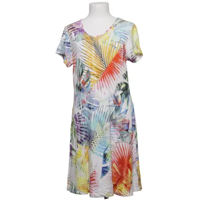 Dress (White, Multicolored) from Hajo