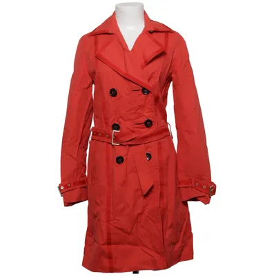 Trenchcoat (Rot) von Escada Sport Baumwolle