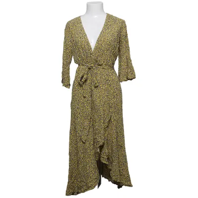 Wrap dress (Yellow, Black, White) from Pure Female Viscose