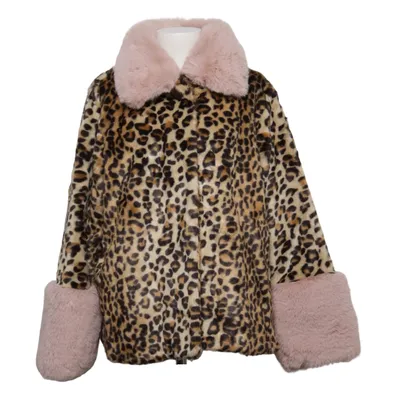 Vinterjakke (Brun, Pink, Sort) fra Cras Akryl, Genanvendt polyester