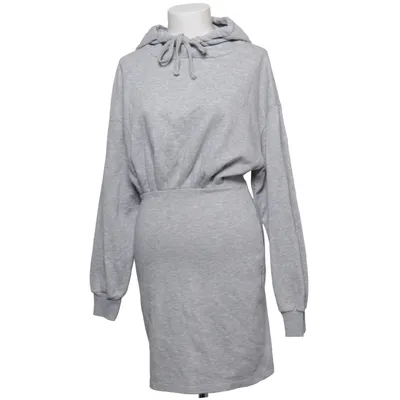 Hood dress (Gray) from Topshop Cotton, Elastane, Polyester