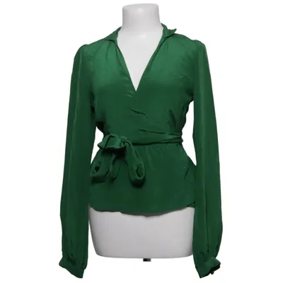 Omlottblus (Grön) från Massimo Dutti Woman Silke