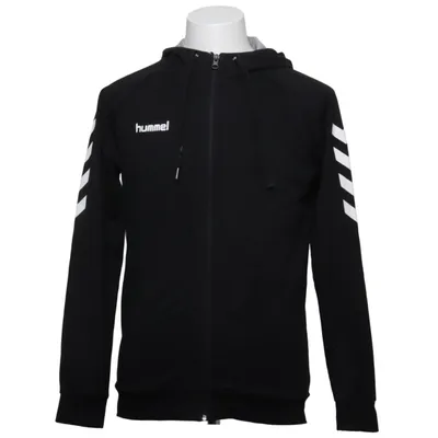 Sweat à capuche (Noir) de Hummel Coton, Polyester